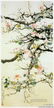 シュ・ベイホン・ジュ・ペオン Painting - 徐北紅の枝の古い中国の墨